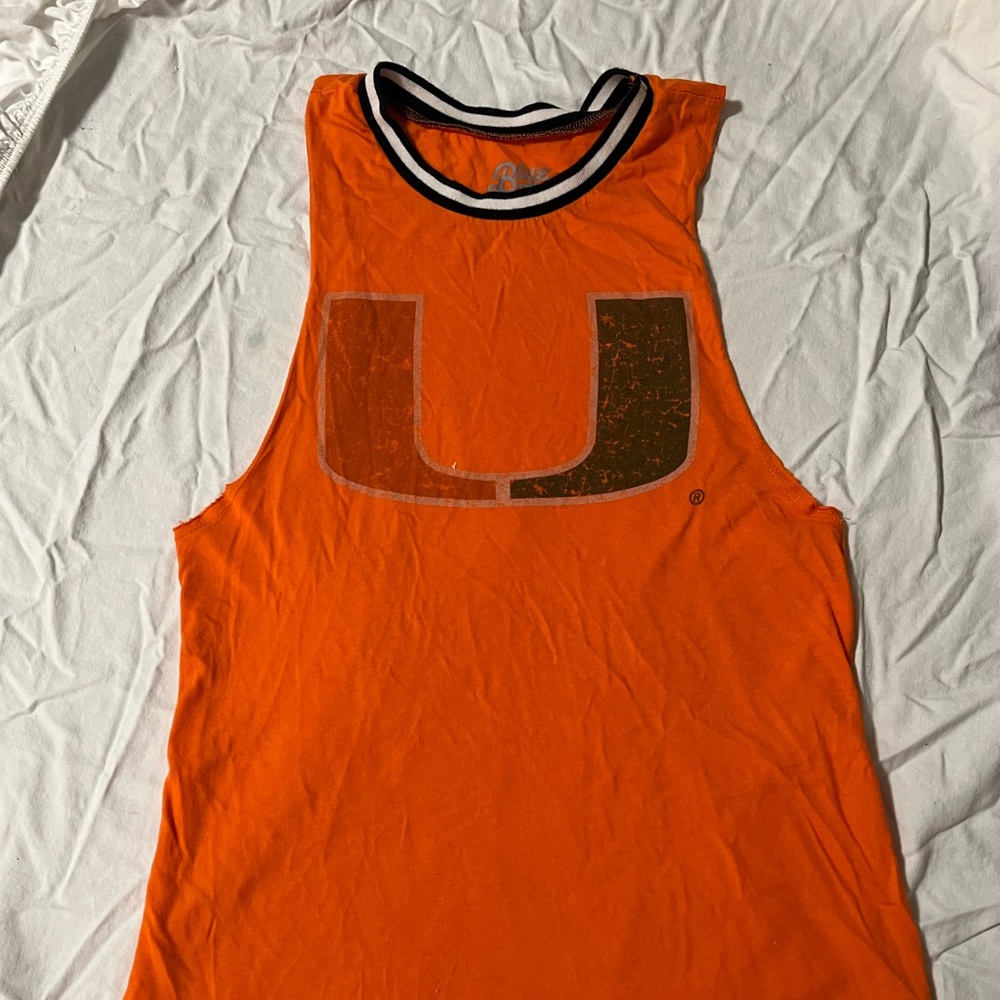 UM tank top orange